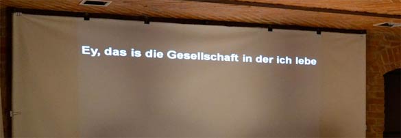 DOKU-LESUNG: "EY, DAS IS DIE GESELLSCHAFT IN DER ICH LEBE" EIN DEUTSCH-TÜRKISCHES KULTUR-MEDIEN-KONFERENZ-FESTIVAL BERLIN: 24. SEPTEMBER – 8. OKTOBER 2011 ISTANBUL: 24. – 29. OKTOBER 2011 -  Institut für Kultur- und Medienmanagement, Freie Universität Berlin - Fakultät für Kommunikation Bahçesehir Universität Istanbul