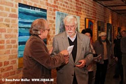 "Frauen mit Seeblick" Ausstellungseröffnung durch Prof. F.W.Bernstein - Fotos der Vernissage von Hans-Peter Möller