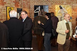 "Frauen mit Seeblick" Ausstellungseröffnung durch Prof. F.W.Bernstein - Fotos der Vernissage von Hans-Peter Möller