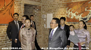 The President of Mongolia, Elbegdorj Tsakhia on Sunday, 03/10/2010