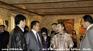 The President of Mongolia, Elbegdorj Tsakhia on Sunday, 03/10/2010